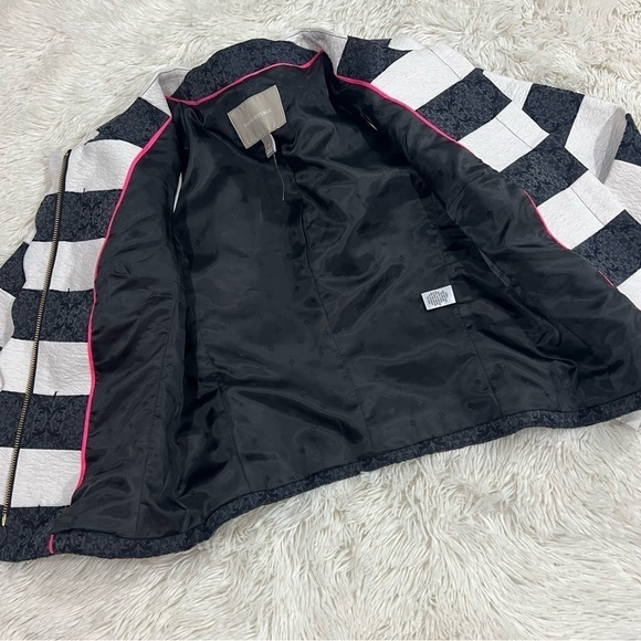 Banana Republic Striped Jacket Zip Work Blazer NWT - Picture 8 of 14